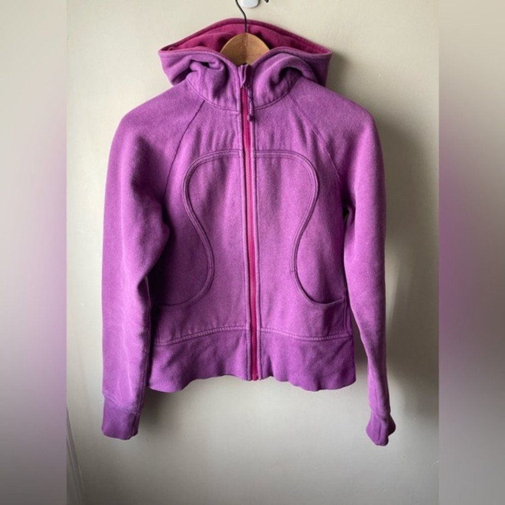lululemon athletica Purple Zip-Up Hoodie